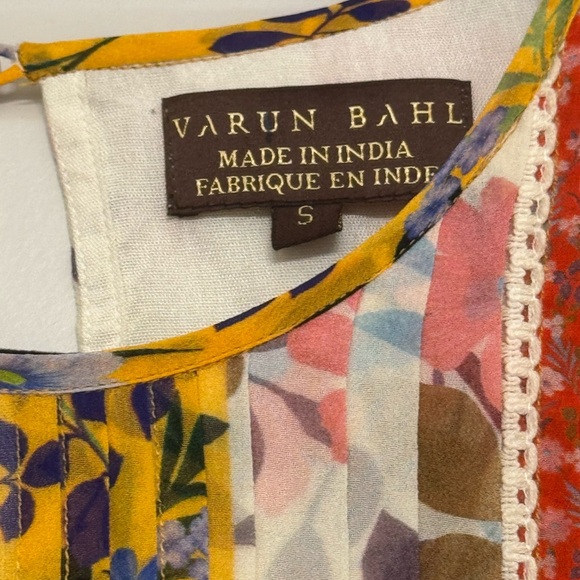 NWOT Varun Bahl Anthropologie Taylor Pintucked Mini Dress, Size: Small - Picture 8 of 12